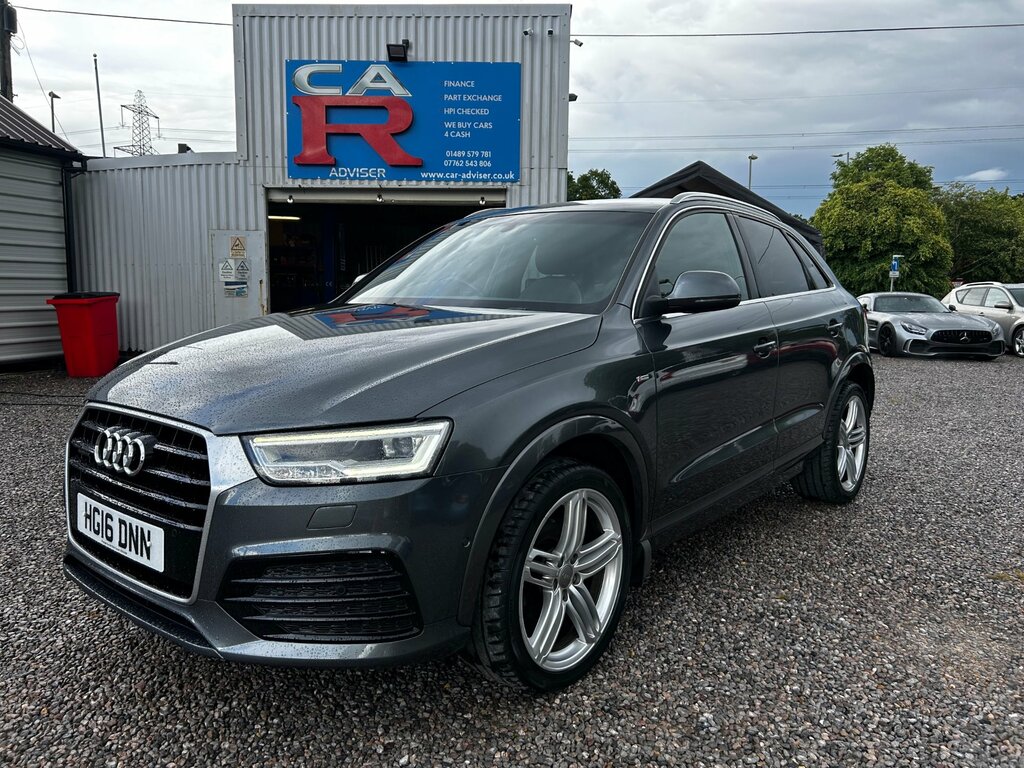 Audi Q3 2.0 Tdi S Line Plus Suv S Tronic Quattr HG16DNN Grey #3