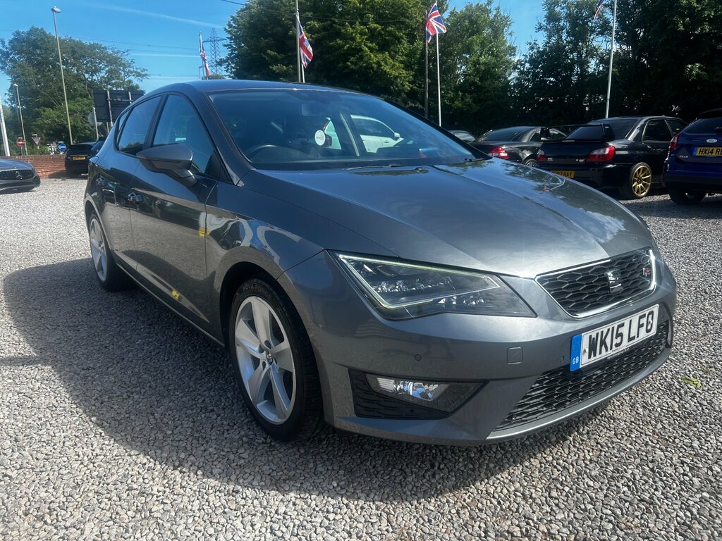 Seat Leon 1.8 Tsi Fr Hatchback Euro 6 Ss Grey #3
