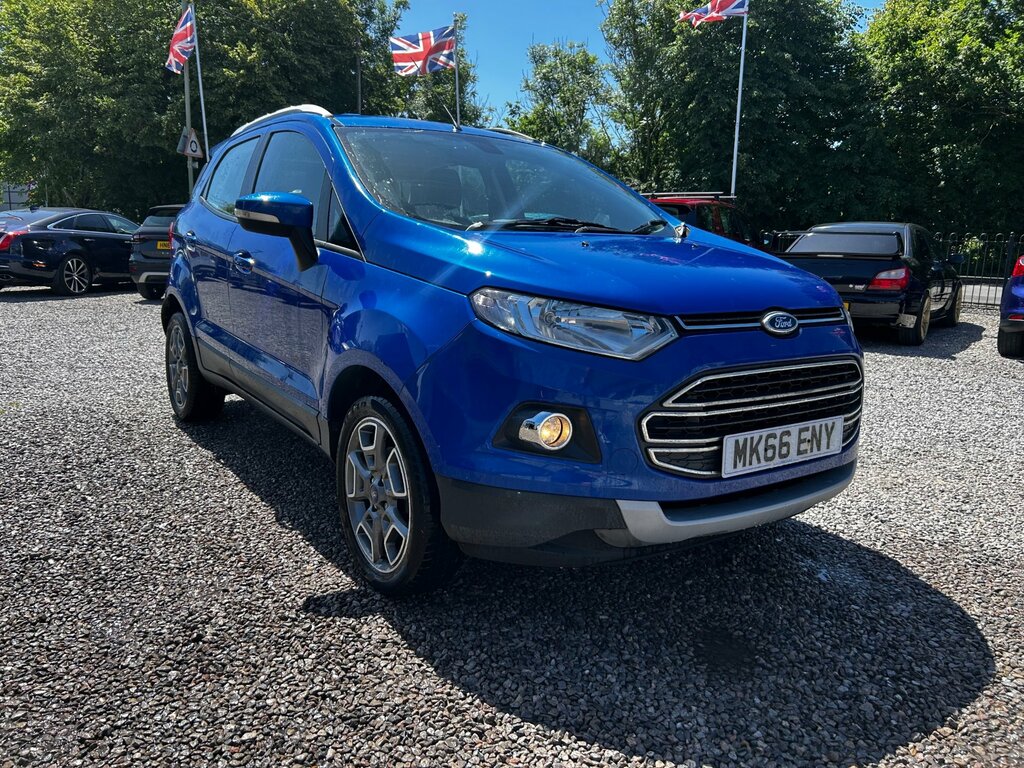Ford Ecosport 1.0T Ecoboost Titanium Suv 2Wd E Blue