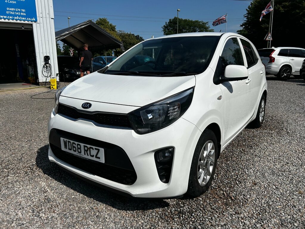 Kia Picanto 1.0 2 Hatchback Euro 6 66 Bhp White #4