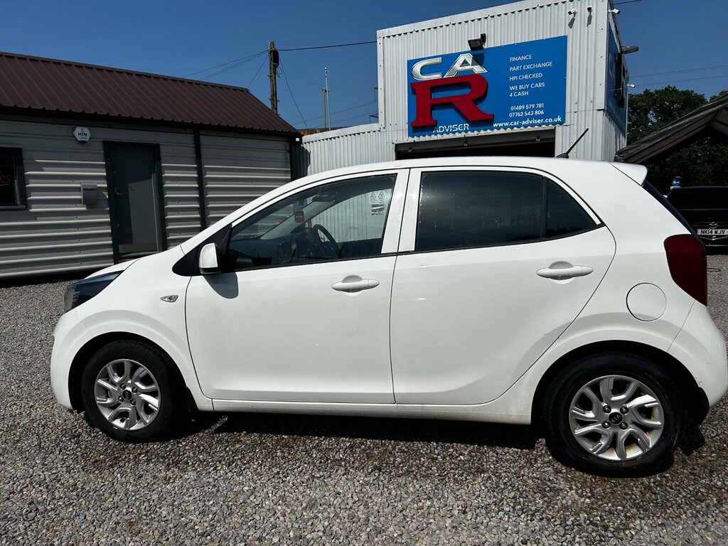 Kia Picanto 1.0 2 Hatchback Euro 6 66 Bhp White #6