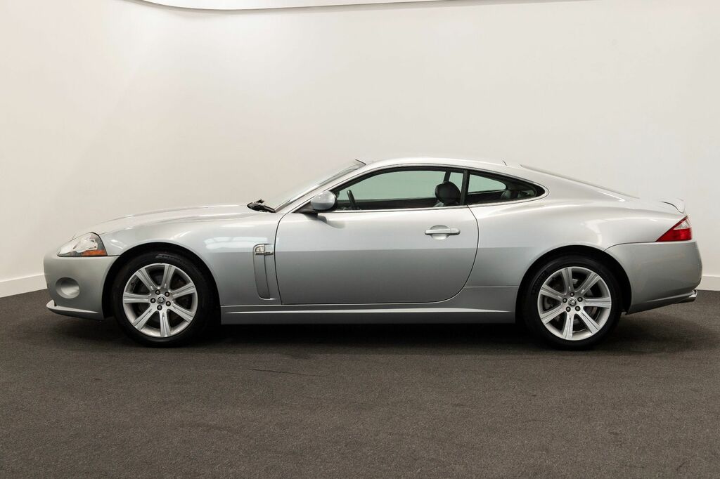 Jaguar XK Coupe Silver #4
