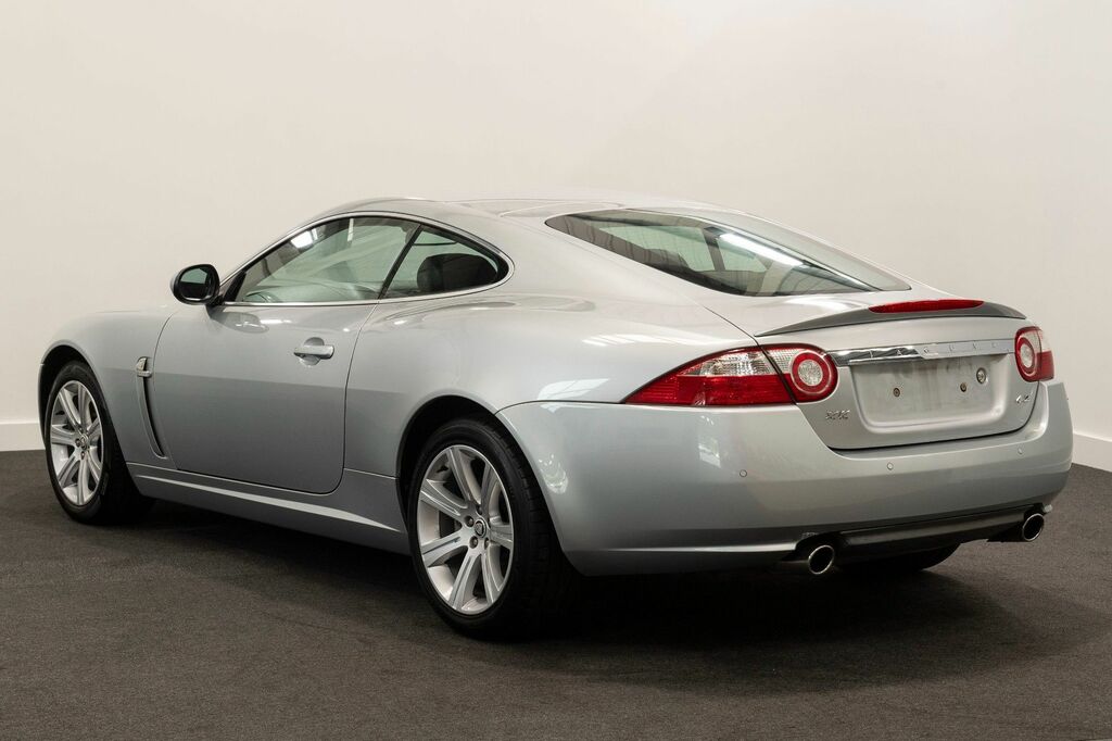 Jaguar XK Coupe Silver #5