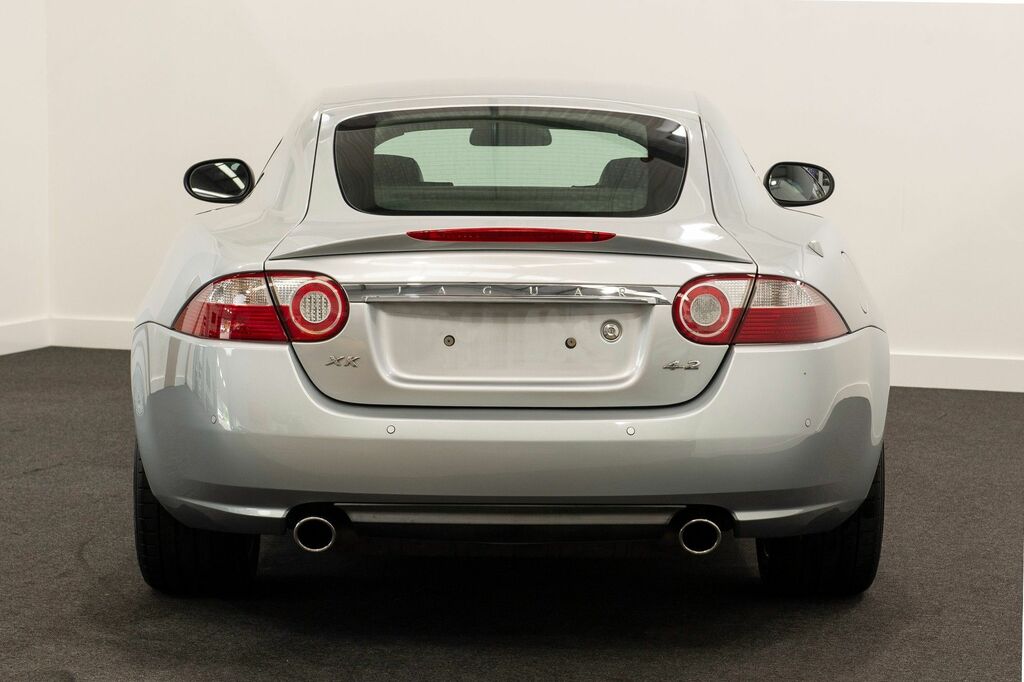 Jaguar XK Coupe Silver #6