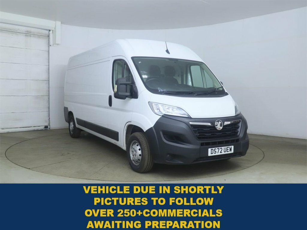 Vauxhall Movano 2.2L Prime White