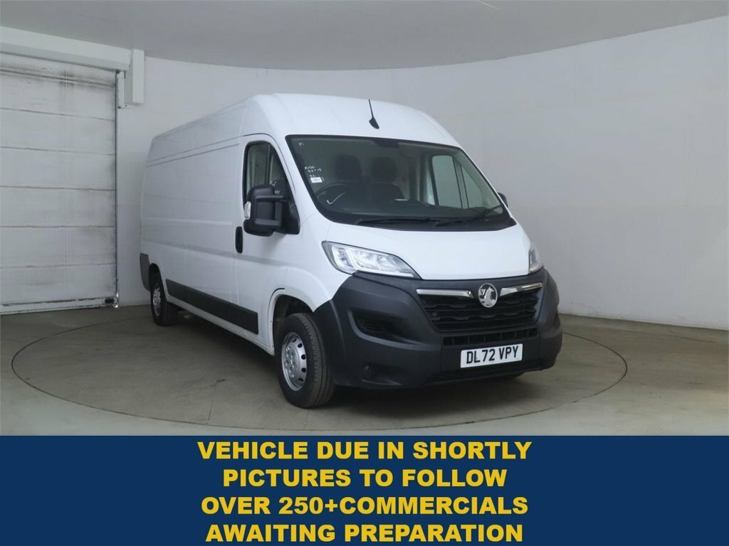 Vauxhall Movano 2.2L Prime White