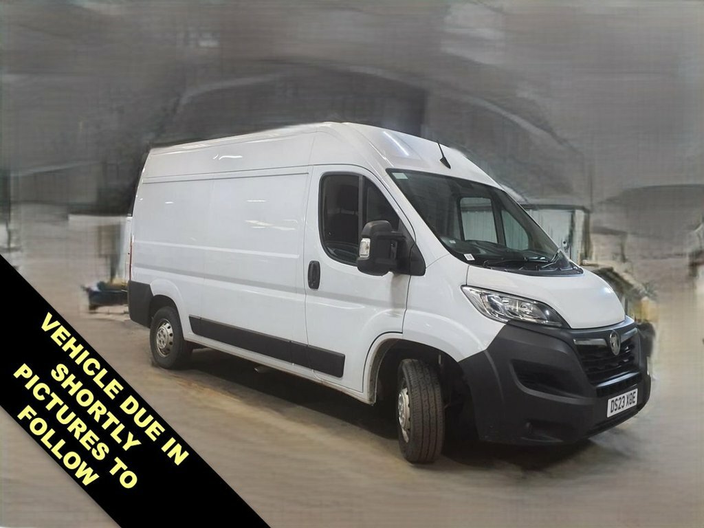 Vauxhall Movano 2.2L Prime White