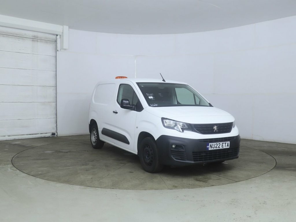 Peugeot Partner 1.5 Bluehdi 1000 Grip Premium Standard Panel Van S White #9