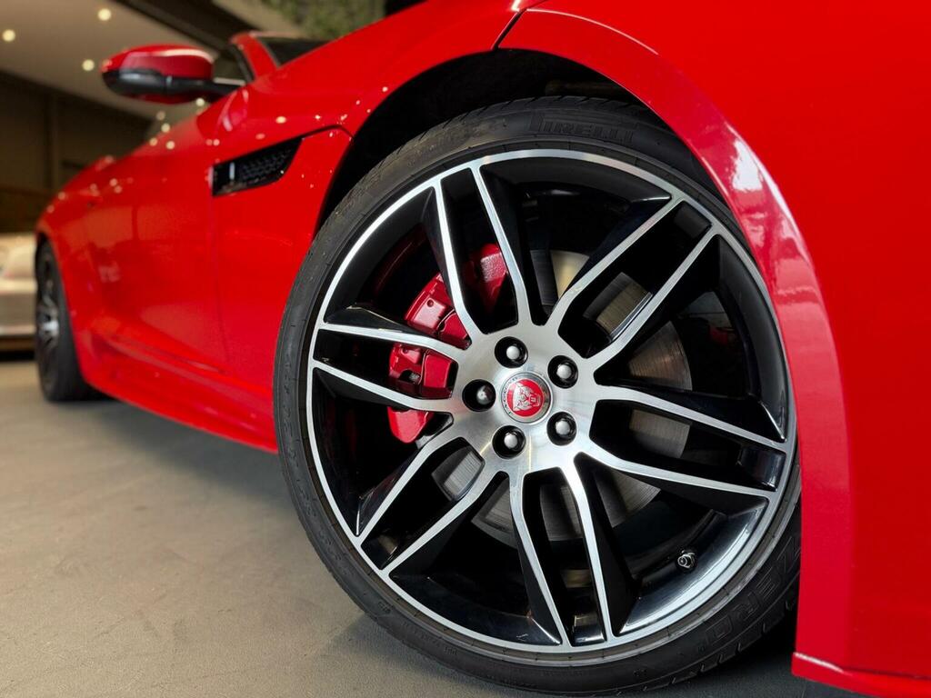 Jaguar F-Type Convertible 3.0 V6 Chequered Flag Euro 6 Ss Red #5