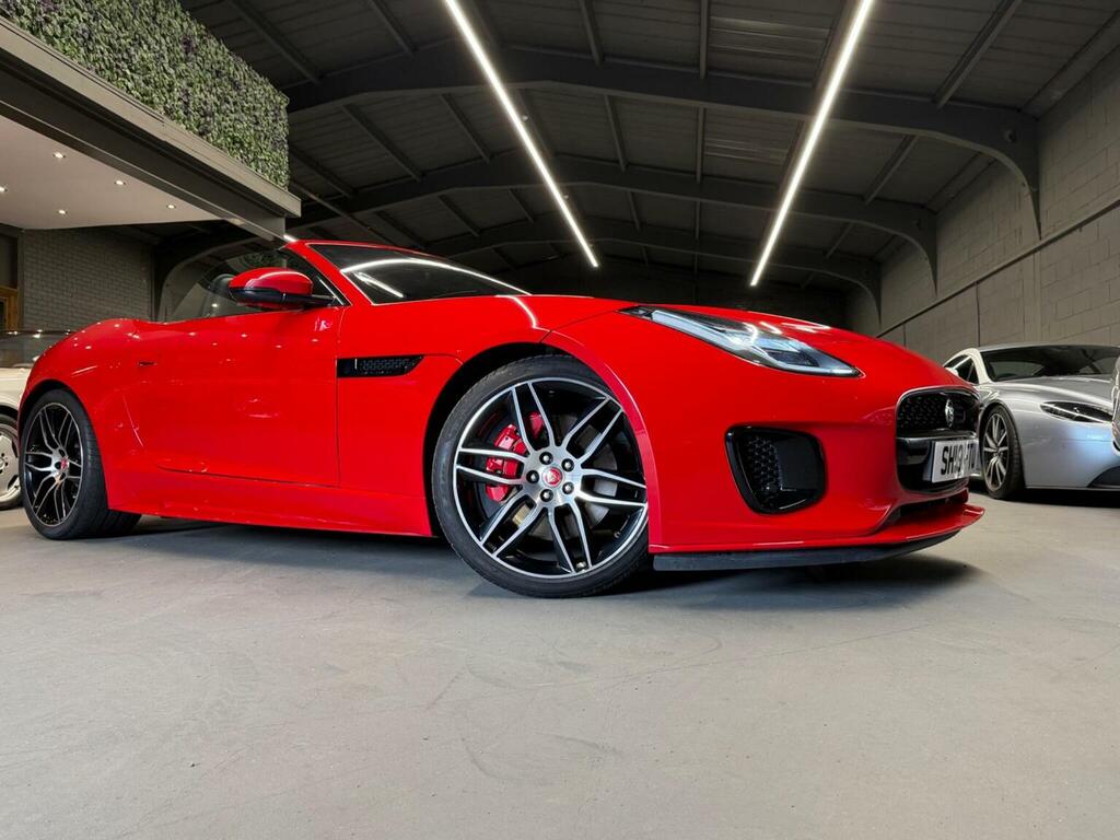 Jaguar F-Type Convertible 3.0 V6 Chequered Flag Euro 6 Ss Red #3