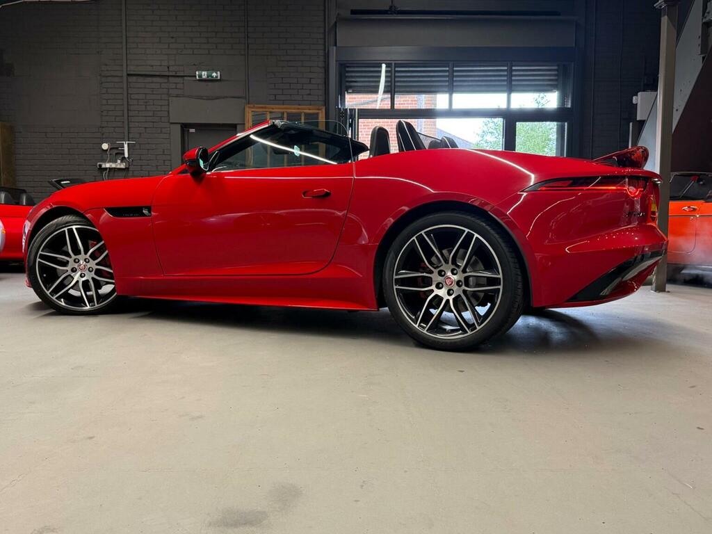 Jaguar F-Type Convertible 3.0 V6 Chequered Flag Euro 6 Ss Red #4