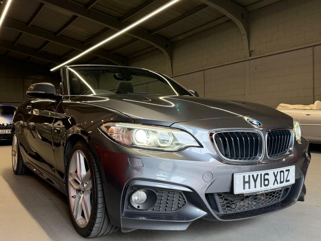 BMW 2 Series Convertible 2.0 228I M Sport Euro 6 Ss Grey #5