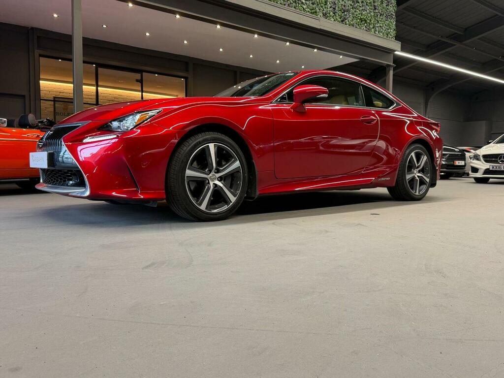 Lexus RC 2.5 300H Luxury Cvt Euro 6 Ss Red #2