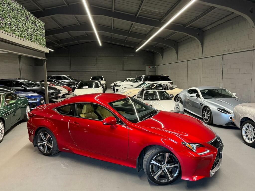 Lexus RC 2.5 300H Luxury Cvt Euro 6 Ss Red