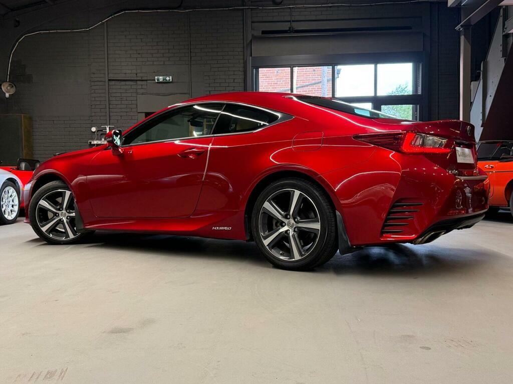 Lexus RC 2.5 300H Luxury Cvt Euro 6 Ss Red #4