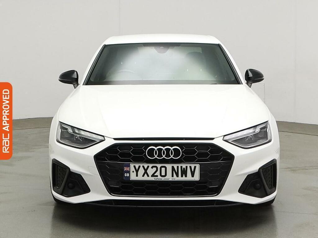 Audi A4 2.0 Tdi 35 Black Edition Saloon S Troni YX20NWV White #6