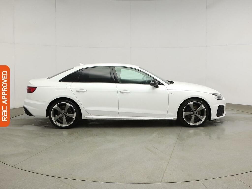 Audi A4 2.0 Tdi 35 Black Edition Saloon S Troni YX20NWV White #5
