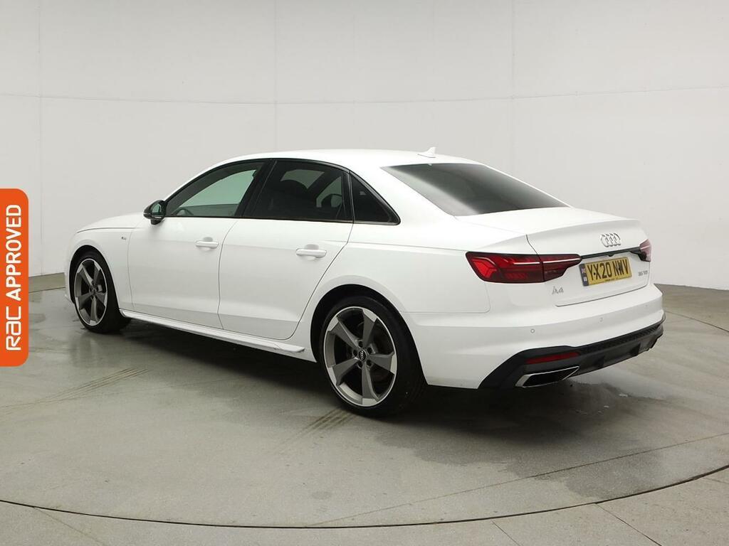 Audi A4 2.0 Tdi 35 Black Edition Saloon S Troni YX20NWV White #4