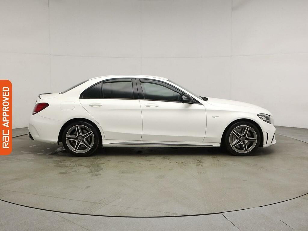 Mercedes-Benz C Class 3.0 C43 V6 Amg Saloon G-tronic 4Matic GV19YVG White #5
