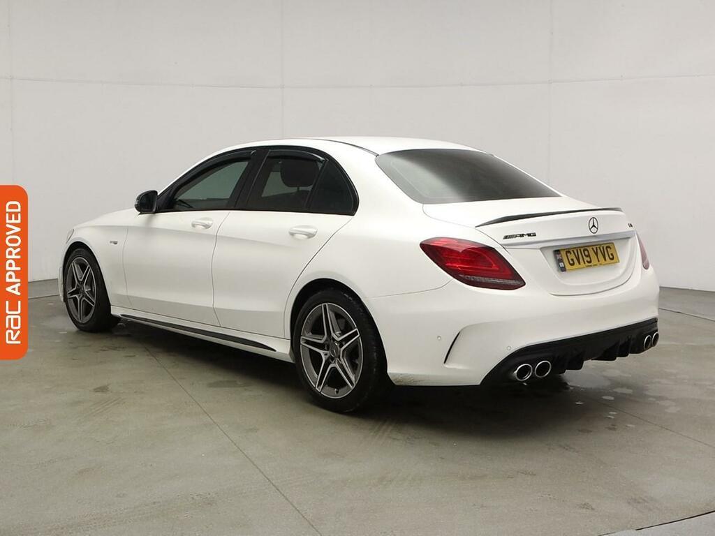 Mercedes-Benz C Class 3.0 C43 V6 Amg Saloon G-tronic 4Matic GV19YVG White #4