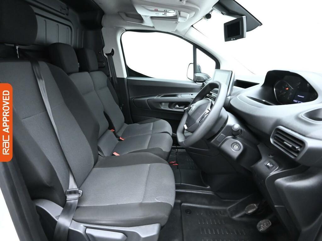 Peugeot Partner 1.5 Bluehdi 1000 Asphalt Premium Standard Panel Va White #2