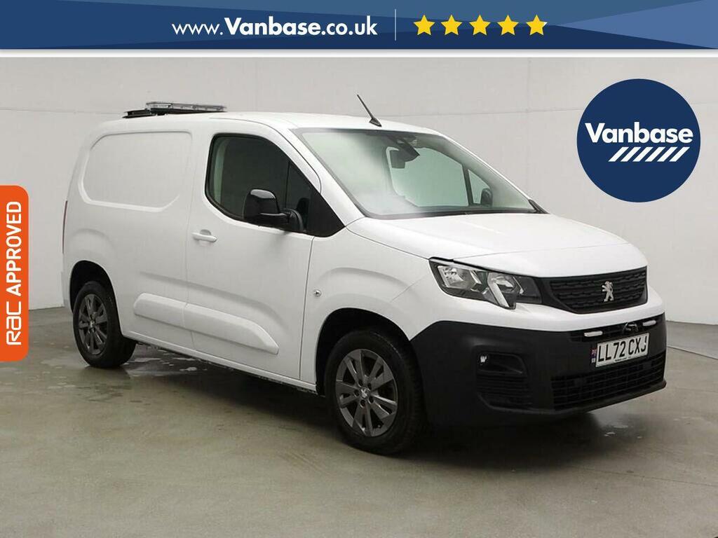 Peugeot Partner 1.5 Bluehdi 1000 Asphalt Premium Standard Panel Va White