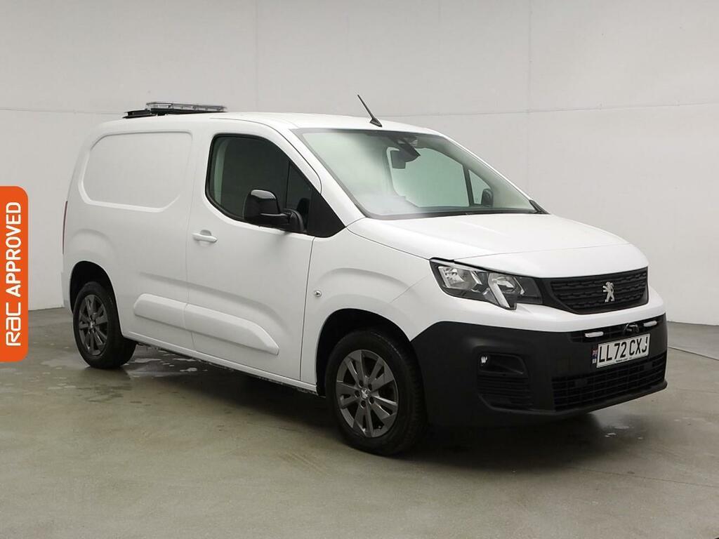 Peugeot Partner 1.5 Bluehdi 1000 Asphalt Premium Standard Panel Va White #4
