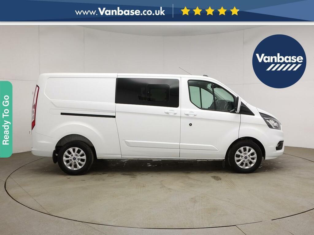 Ford Transit Custom 2.0 320 Ecoblue Limited Crew Van Double Cab Di YT22XFV White #4