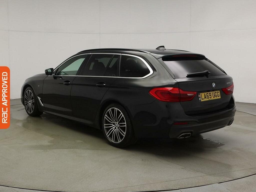 BMW 5 Series 2.0 520I Gpf M Sport Touring Euro Black #4