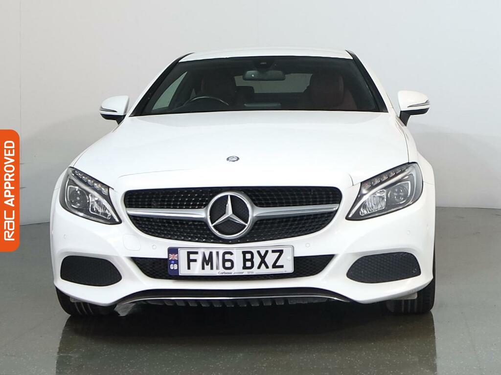 Mercedes-Benz C Class 2.0 C300 Sport Coupe 7G-tronic Euro 6 FM16BXZ White #6