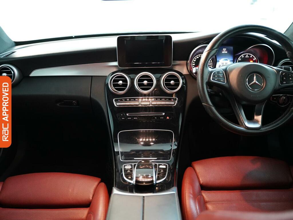 Mercedes-Benz C Class 2.0 C300 Sport Coupe 7G-tronic Euro 6 FM16BXZ White #2