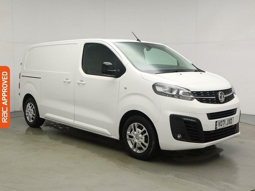 Vauxhall Vivaro 1.5 Turbo D 2700 Sportive Panel Van Man VO71JXD White #4