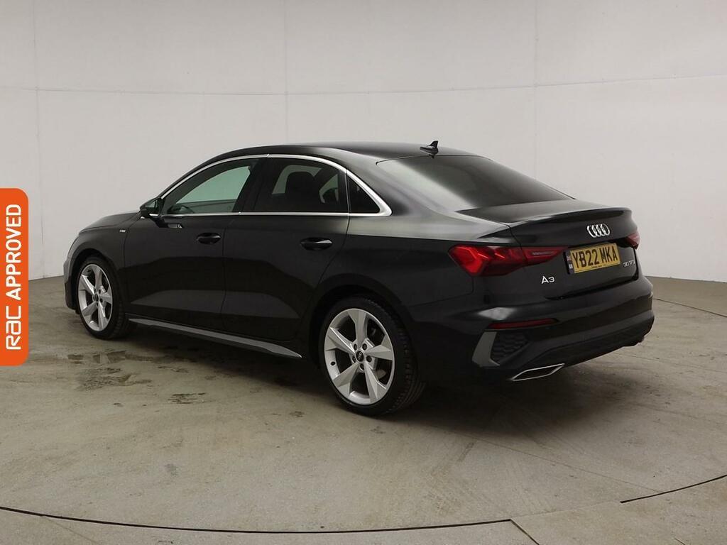 Audi A3 1.0 Tfsi 30 S Line Saloon S Tronic Euro YB22MKA Black #4