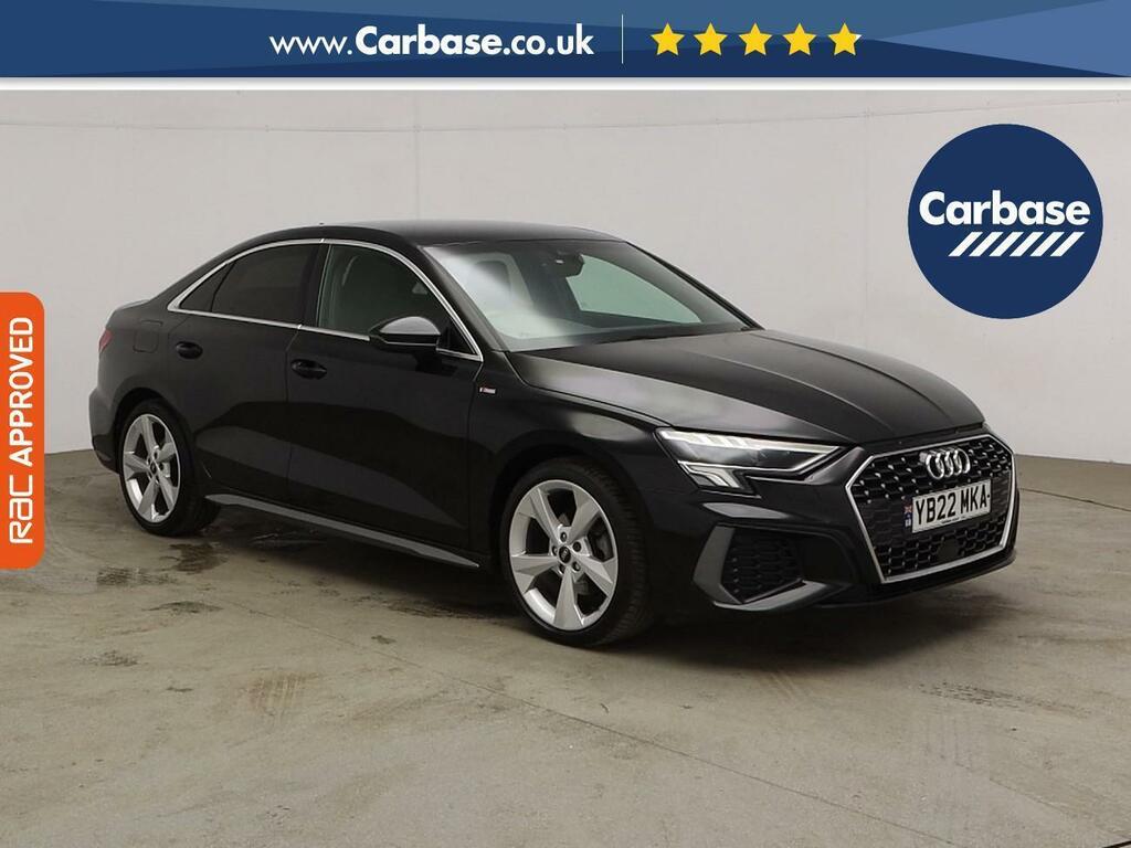 Audi A3 1.0 Tfsi 30 S Line Saloon S Tronic Euro Black