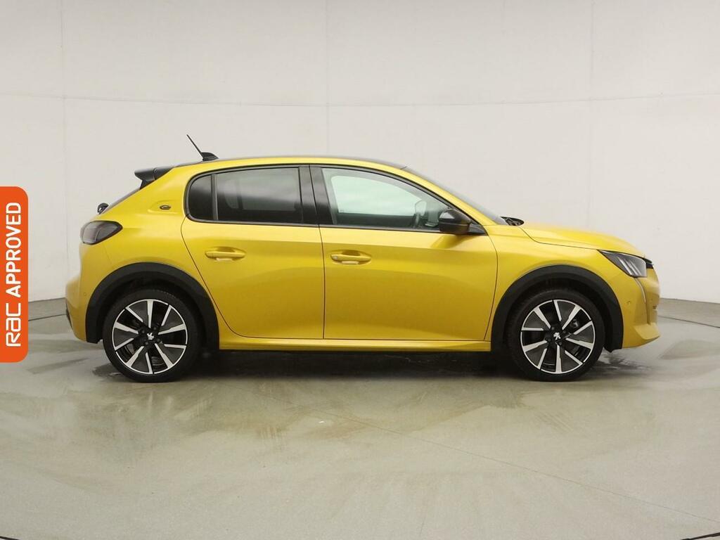 Peugeot e-208 50Kwh Gt Hatchback 136 Ps WD70RYZ Yellow #5