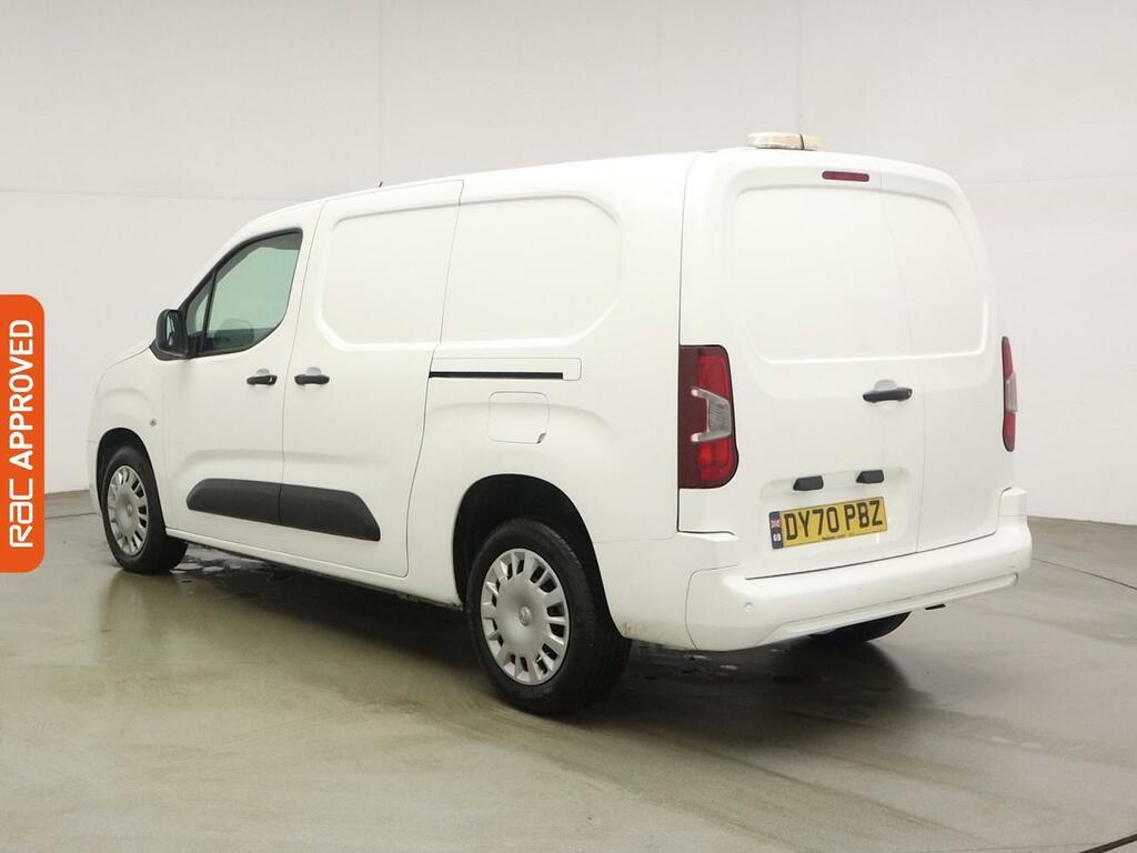 Vauxhall Combo 1.5 Turbo D 2300 Sportive Panel Van Man DY70PBZ White #5