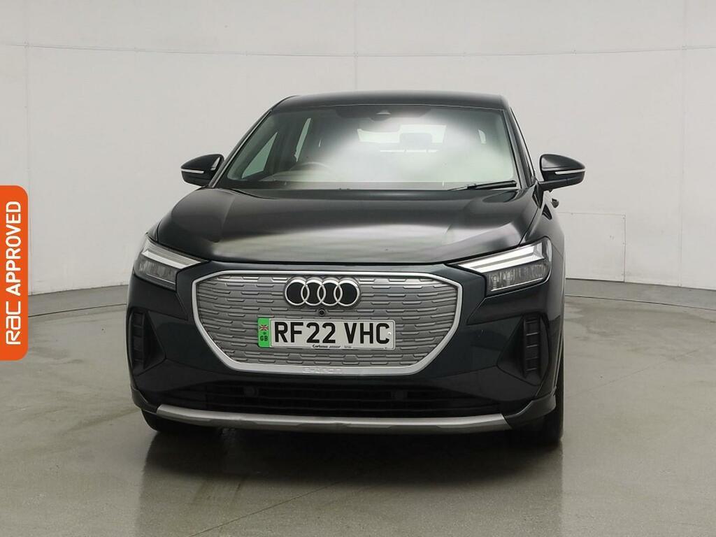 Audi Q4 E Tron 50 Sport Sportback Quattro 82Kwh RF22VHC Black #6