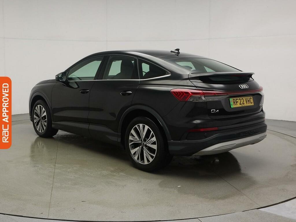 Audi Q4 E Tron 50 Sport Sportback Quattro 82Kwh RF22VHC Black #4