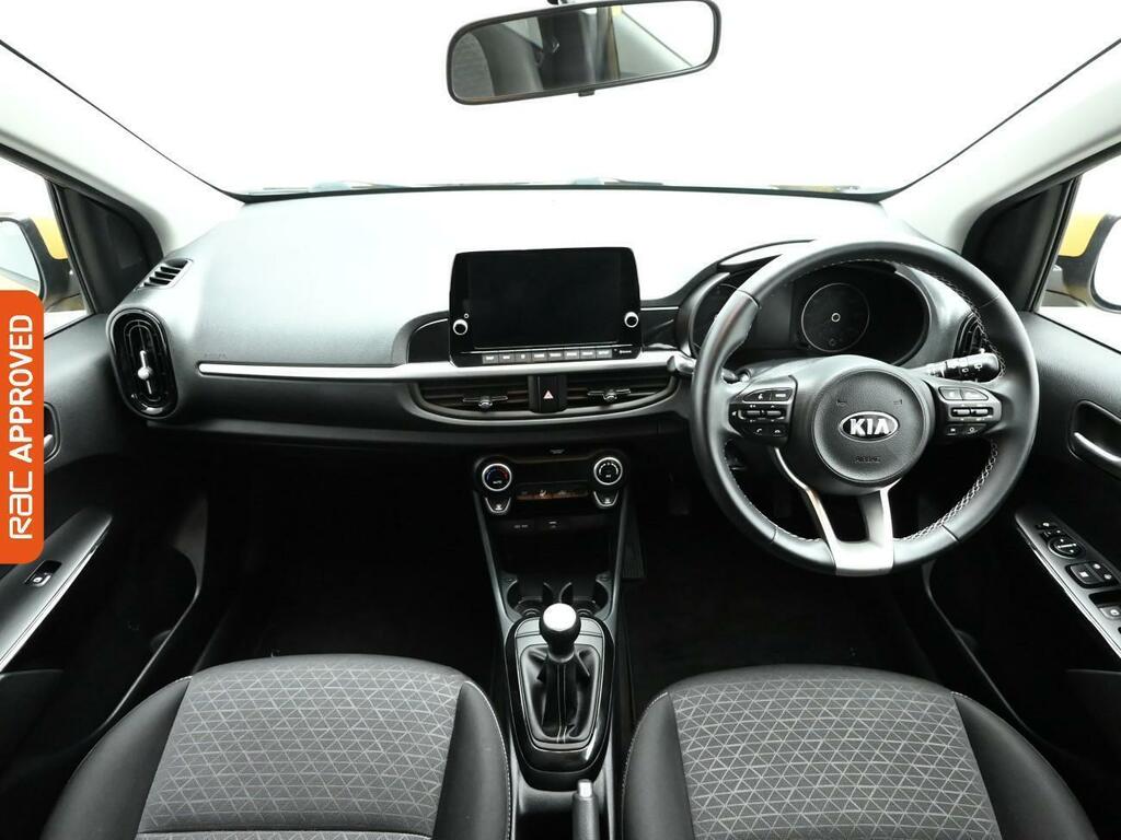 Kia Picanto 1.0 Dpi 3 Hatchback Euro 6 Ss AO21ZHX Yellow #2