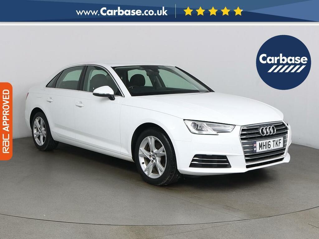 Audi A4 1.4 Tfsi Sport Saloon Euro 6 S White