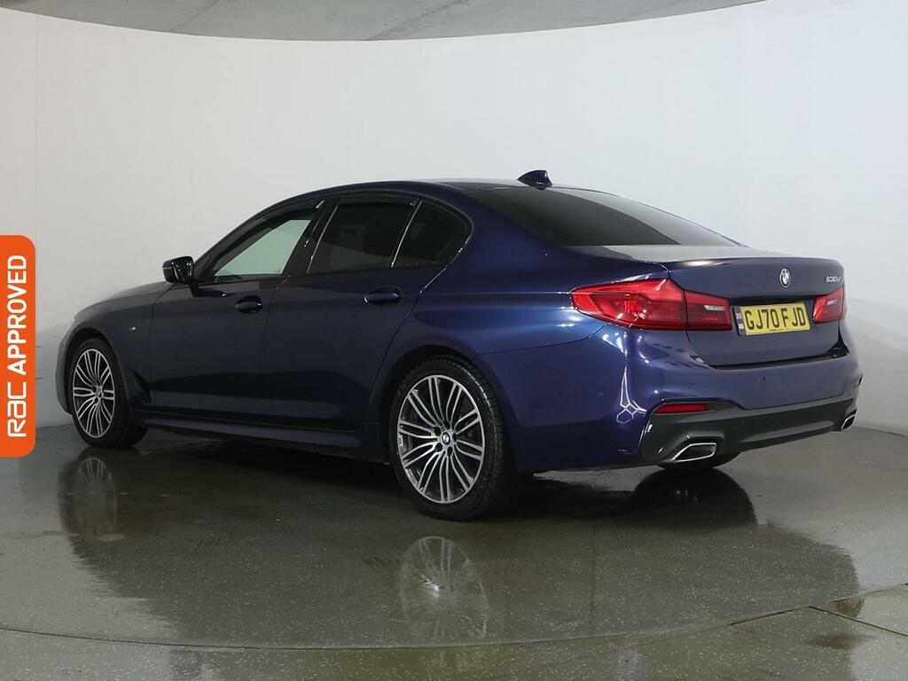 BMW 5 Series 3.0 530D M Sport Saloon Euro 6 S Blue #4