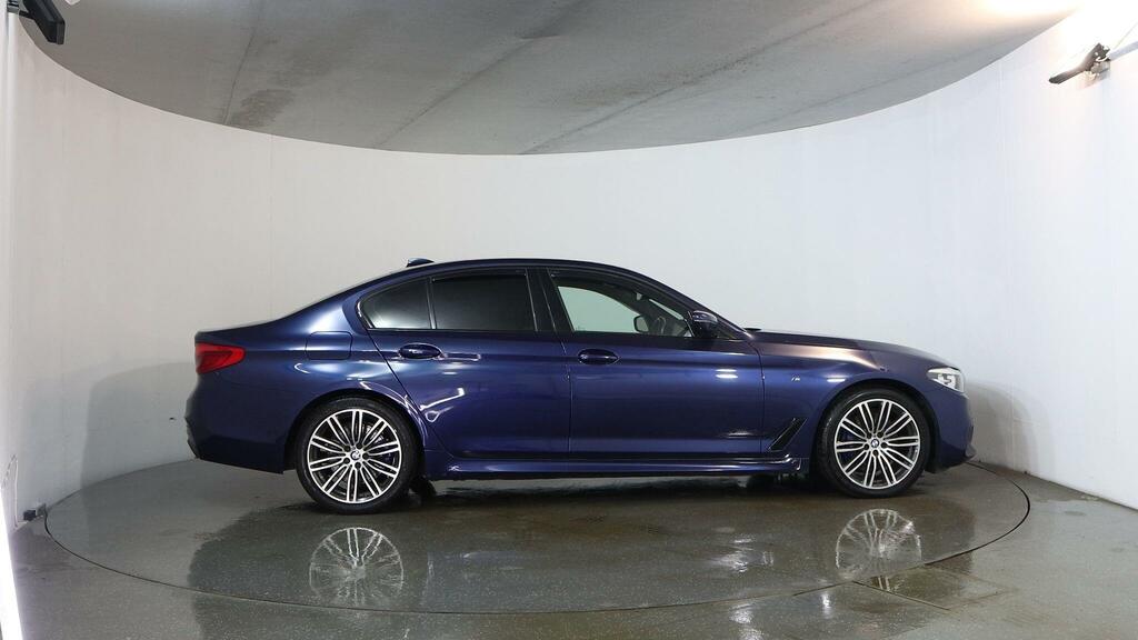 BMW 5 Series 3.0 530D M Sport Saloon Euro 6 S Blue #5