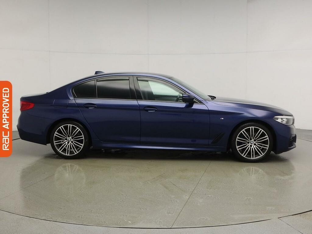 BMW 5 Series 3.0 530D M Sport Saloon Euro 6 S Blue #5