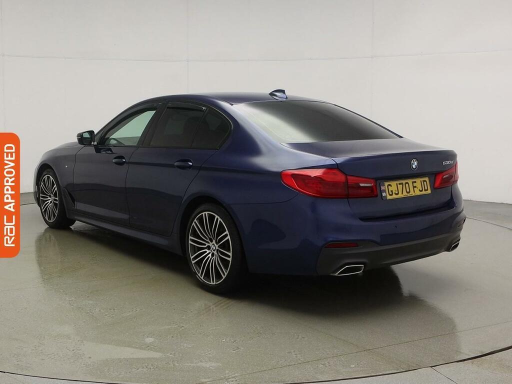 BMW 5 Series 3.0 530D M Sport Saloon Euro 6 S Blue #4