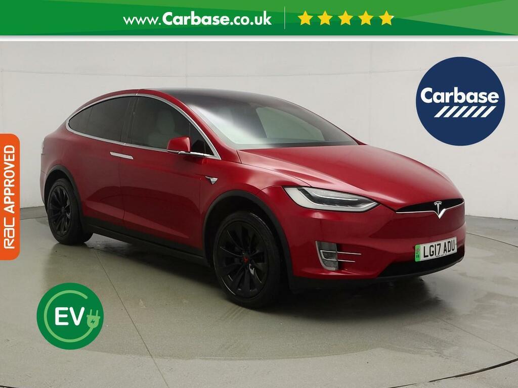Tesla Model X 90D Dual Motor Suv 4Wde 417 B LG17ADU Red