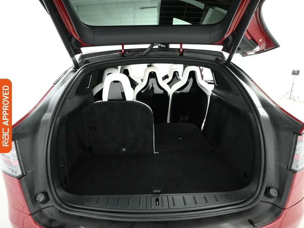 Tesla Model X 90D Dual Motor Suv 4Wde 417 B LG17ADU Red #4