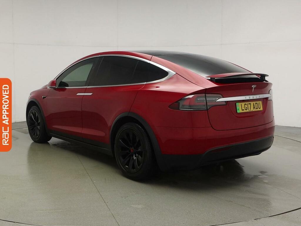 Tesla Model X 90D Dual Motor Suv 4Wde 417 B LG17ADU Red #5