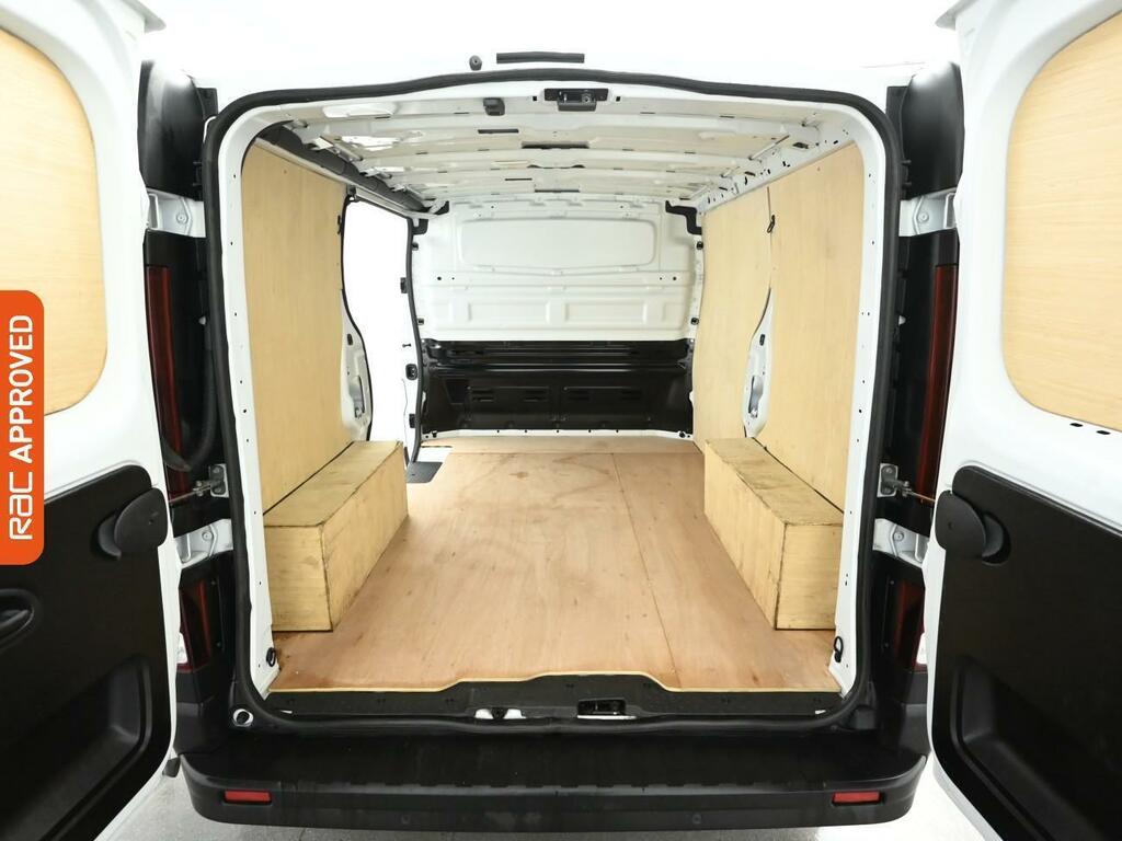 Renault Trafic 2.0 Dci Blue Sl28 Business Panel Van Ma HN23JXP White #3