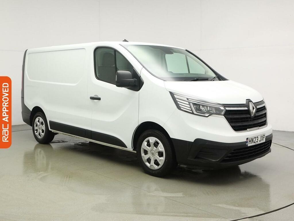 Renault Trafic 2.0 Dci Blue Sl28 Business Panel Van Ma HN23JXP White #4