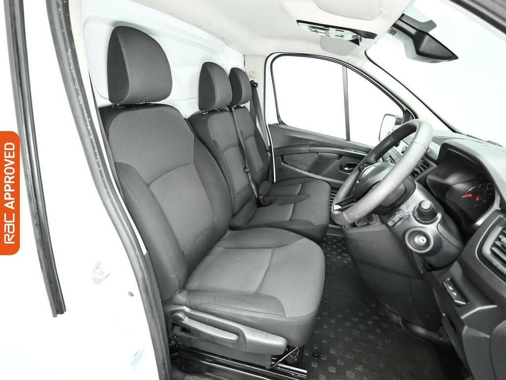 Renault Trafic 2.0 Dci Blue Sl28 Business Panel Van Ma HN23JXP White #2